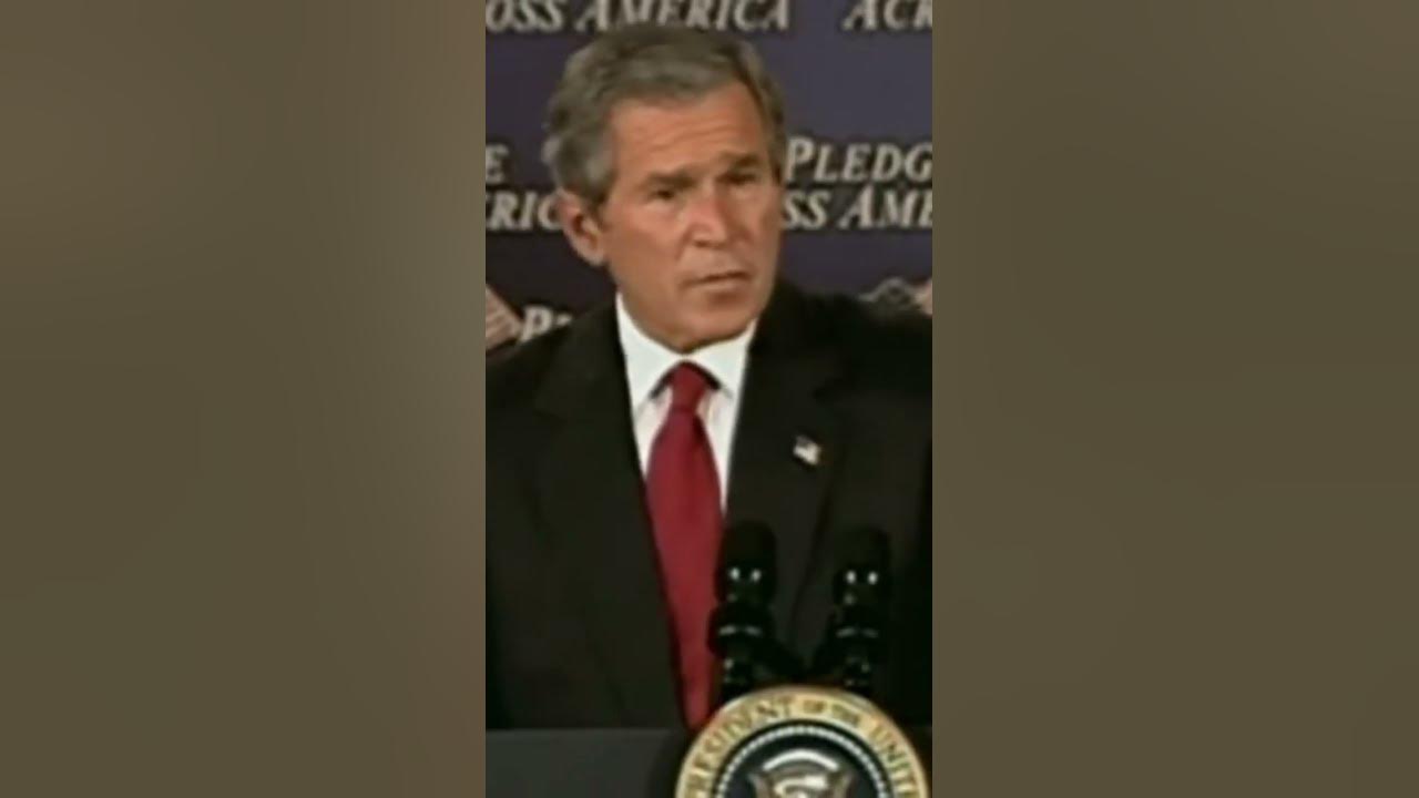 Bush Fool Me Once Shame On You George W Bush “Fool me once, shame on you” #shorts - YouTube