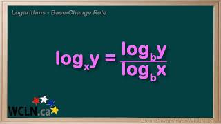 WCLN - Math - Logarithm Rules 4/5 - Base-Change