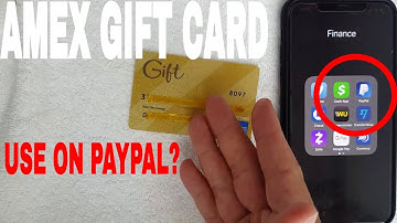 ✅  Can You Use American Express AMEX Gift Card On Paypal? 🔴