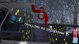 Trolling as Spiderman in gtag (super funny)