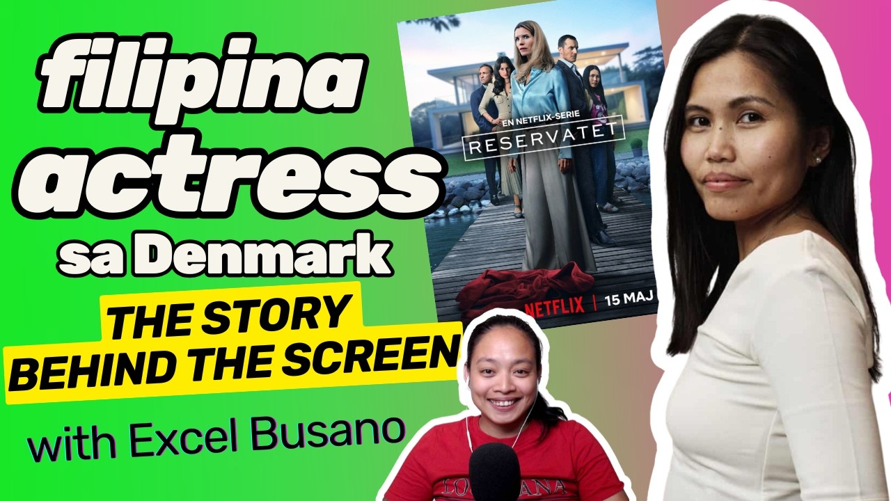 FROM FILIPINA ABROAD TO NETFLIX ACTRESS | Filipina Life Abroad | Tagalog Podcast | Christine Ravn