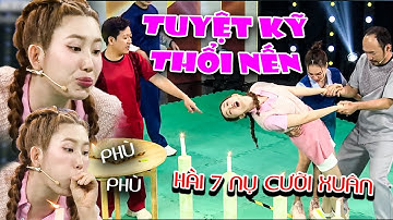 "MẮC CỠ" Giùm Thúy Ngân Khi Để Lộ 101 Biểu Cảm Với Game "THỔI NẾN" | 7 Nụ Cười Xuân 2025 | Hài 7 Nụ