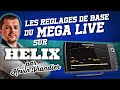 Utilisation mga live sur helix