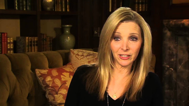 Lisa Kudrow on getting cast on "Friends" - EMMYTVLEGENDS.ORG
