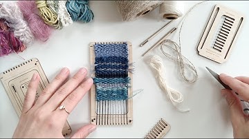learn to weave: weaving basics on a tapestry / frame loom