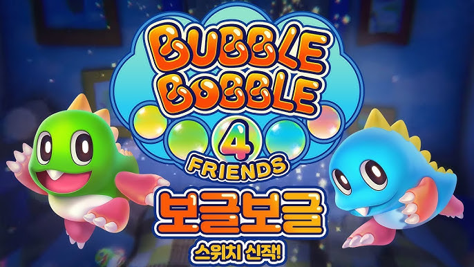 Bubble Bobble 4 Friends, um game de plataforma, chegará ao PS4