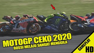 MOTOGP CEKO 2020 M1 ROSSI MENGAMUK SANGAT EKSTRIM