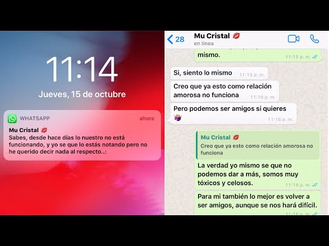 Un ex para recordar (Conversación de WhatsApp)