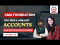 CMA Foundation Free Lectures | Accounts | Bank Reconciliation Statement Part 5 | June 26 & Dec 26