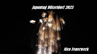 Japantag 2023 Düsseldorf 花火 日本の日 Feuerwerk ドイツ日本デー2023 花火フィナーレ