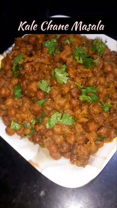 Kale Chane ki Masala Sabji | Kale Chane Masala #shorts #ytshorts
