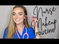 My NURSE MAKEUP ROUTINE! 12hr long-lasting makeup!