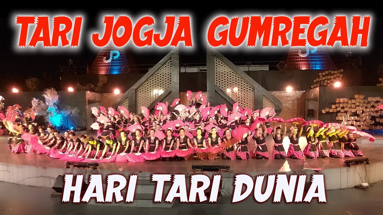 TARI JOGJA GUMREGAH MEMPERINGATI HARI TARI DUNIA BERSAMA 400 PENARI DI TBK