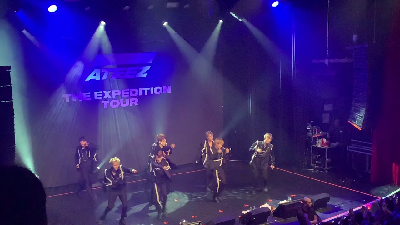 ATEEZ - SAY MY NAME @ PARIS BATACLAN 190407 THE EXPEDITION TOUR