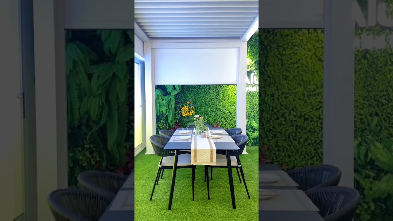 “Transform Your Outdoor Space with Motorized Zip Screen”