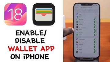 How to Enable or Disable Wallet App on iPhone on iOS 18