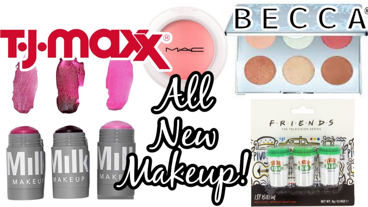 SO MUCH NEW MAKEUP AT TJ MAXX! FRIENDS TV SHOW, BECCA, KVD, MILK. SHOP