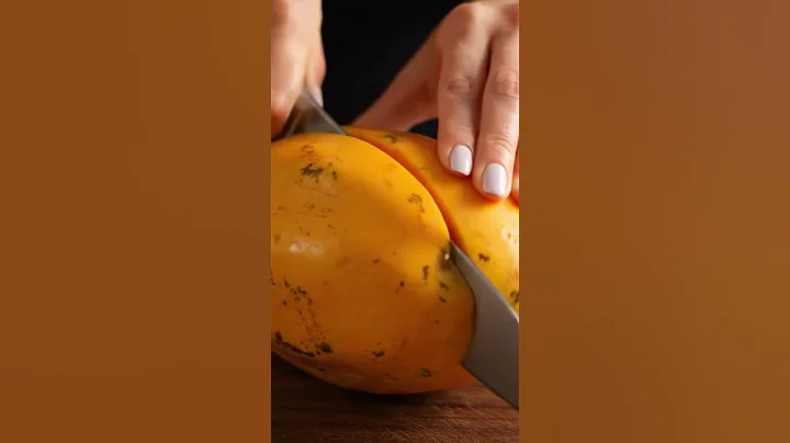 Support by subscribing to the ASMR video with papaya fruit#explore #explortheworld #asmr #fruit#food