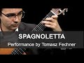 EliteGuitarist.com - Performance of Spagnoletta by Tomasz Fechner - Online Classical Guitar Lessons