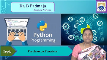 Problems on Functions by Dr. B Padmaja