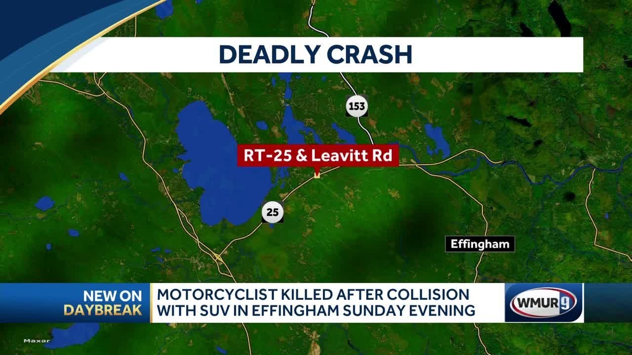 Motorcyclist killed in crash in Effingham on Sunday evening - YouTube