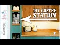 CUSTOM COFFEE STATION for the Kitchen