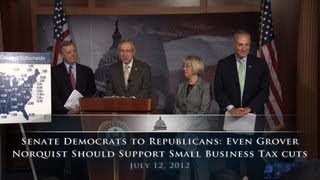 Senate Democrats to Republicans: Even Grover Norquist Should Support Small Business Tax Cuts