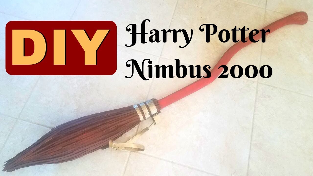 How to Make a Comic-Con Approved Harry Potter Nimbus 2000 Broom —  Innominate Kraken