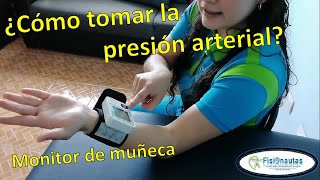 ¿Cómo se toma la presión arterial con monitor de muñeca? - Bien explicado.