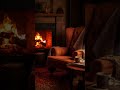 Relax Here for a Minute… 🔥😌 #cozynights #relax #fireplace #ambience #cozyvibes