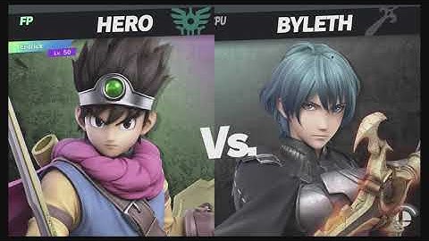 Super Smash Bros Ultimate Amiibo Fights – Request #15356 Erdrick vs Byleth