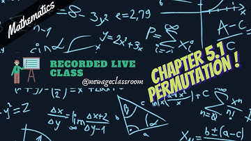 HSC MATH CHAPTER 5.1 || CIRCULAR PERMUTATION || চক্র বিন্যাস || RECORDED LIVE TUTORIAL
