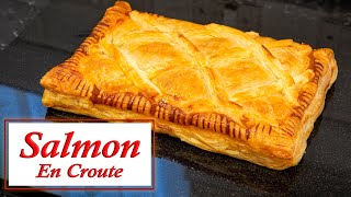 Salmon en Croute, easy simple recipe.