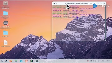 Como criar diretorios e arquivos pelo terminal Linux. Creating directories and files by terminal.