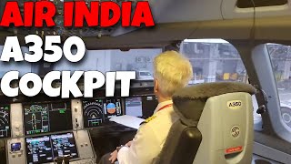 Inside the New Air India A350 Cockpit Tour