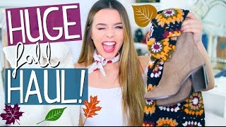 HUGE FALL HAUL 2016! HUGE FALL HAUL 2016!