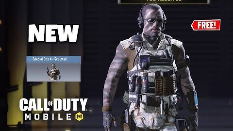*NEW* Unlocking FREE Special Ops 4 - Sculpted Skin on COD Mobile!!! | Milton37LiveCODM