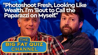 Greg Davies Caught David Mitchell Reciting Jay-Z Lyrics | The Big Fat Quiz Of The Year 2015