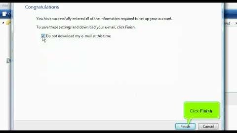WHB Presents: Setting up email accounts in Windows Vistamail