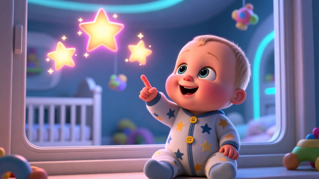 Counting Stars Tonight ⭐🌙 | Fun Counting Song for Kids | Preschool Educational Video