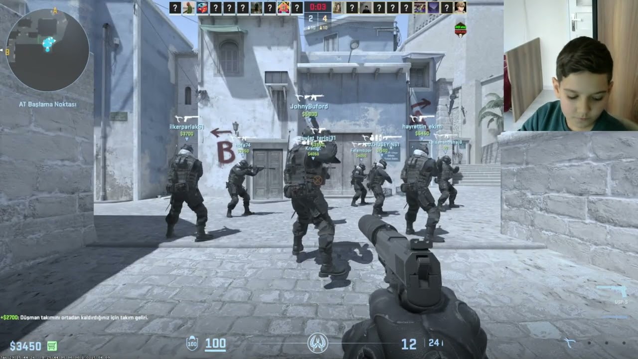 bugün cs2 oynuyorum