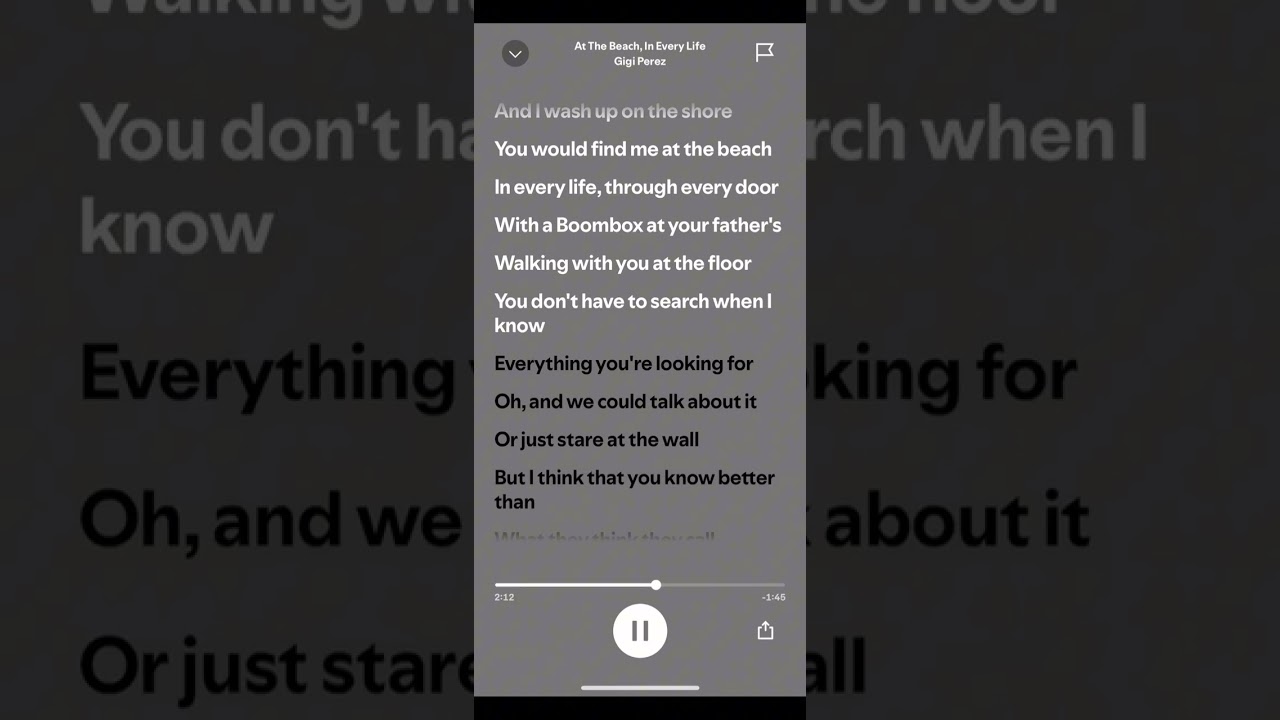 At The Beach, In Every Life. Sped Up. Gigi Perez (lmk guys if u want a tut on how to speed up songs)
