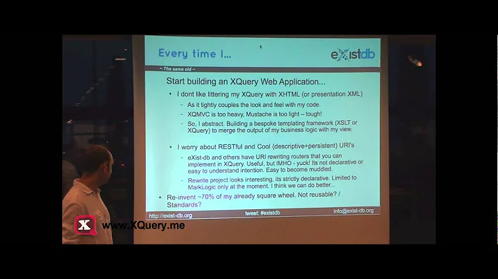 XQuery Web Frameworks - Adam Retter