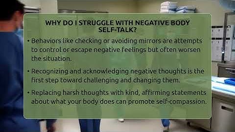 Why Do I Struggle With Negative Body Self-talk? - Inside Body Image