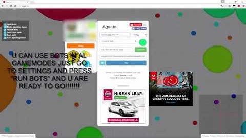 FREE BOTS AGAR IO IN 1 MIN #2016