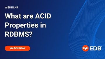 What are ACID Properties in RDBMS?