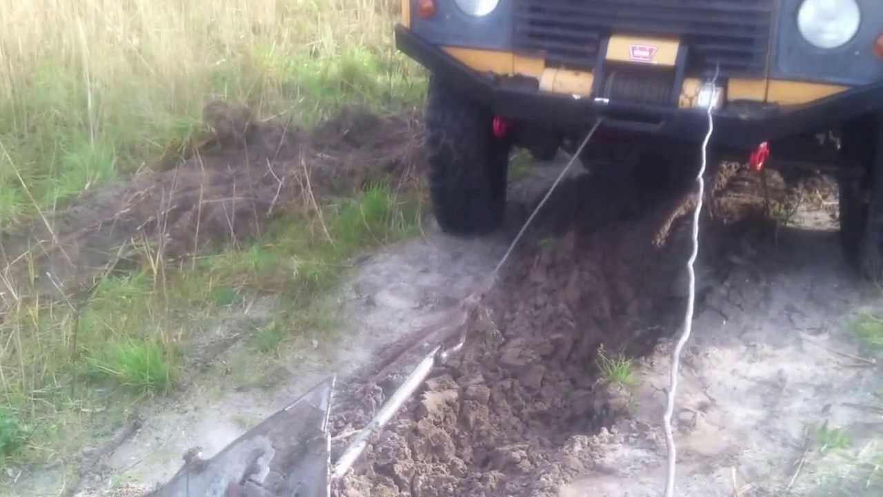 Ground anchor test 3. Grond anker test 3.