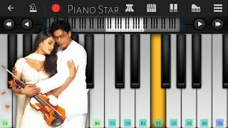Mohabbatein Love Theme | Piano Tutorial On Perfect Piano Mobile | Piano Star screenshot 5