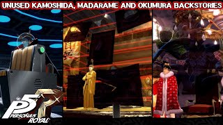Unused Kamoshida, Madarame & Okumura backstories - Persona 5 Royal