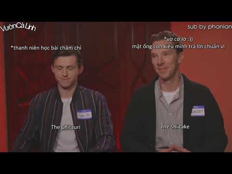 Video [Vietsub Engsub]The 'Avengers Infinity War' Cast Play... - youtube